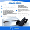 Fits Nissan Navara 2001-2006 Door Wing Mirror Electric Chrome Cover Driver Side thumbnail