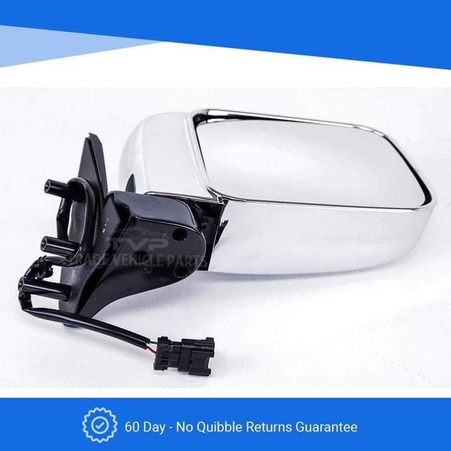 Fits Nissan Navara 2001-2006 Door Wing Mirror Electric Chrome Cover Driver Side - image 6