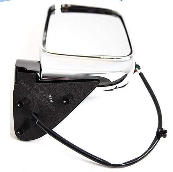 Fits Nissan Navara 2006-2015 Door Wing Mirror Electric Chrome Cover Passenger Side - image 2
