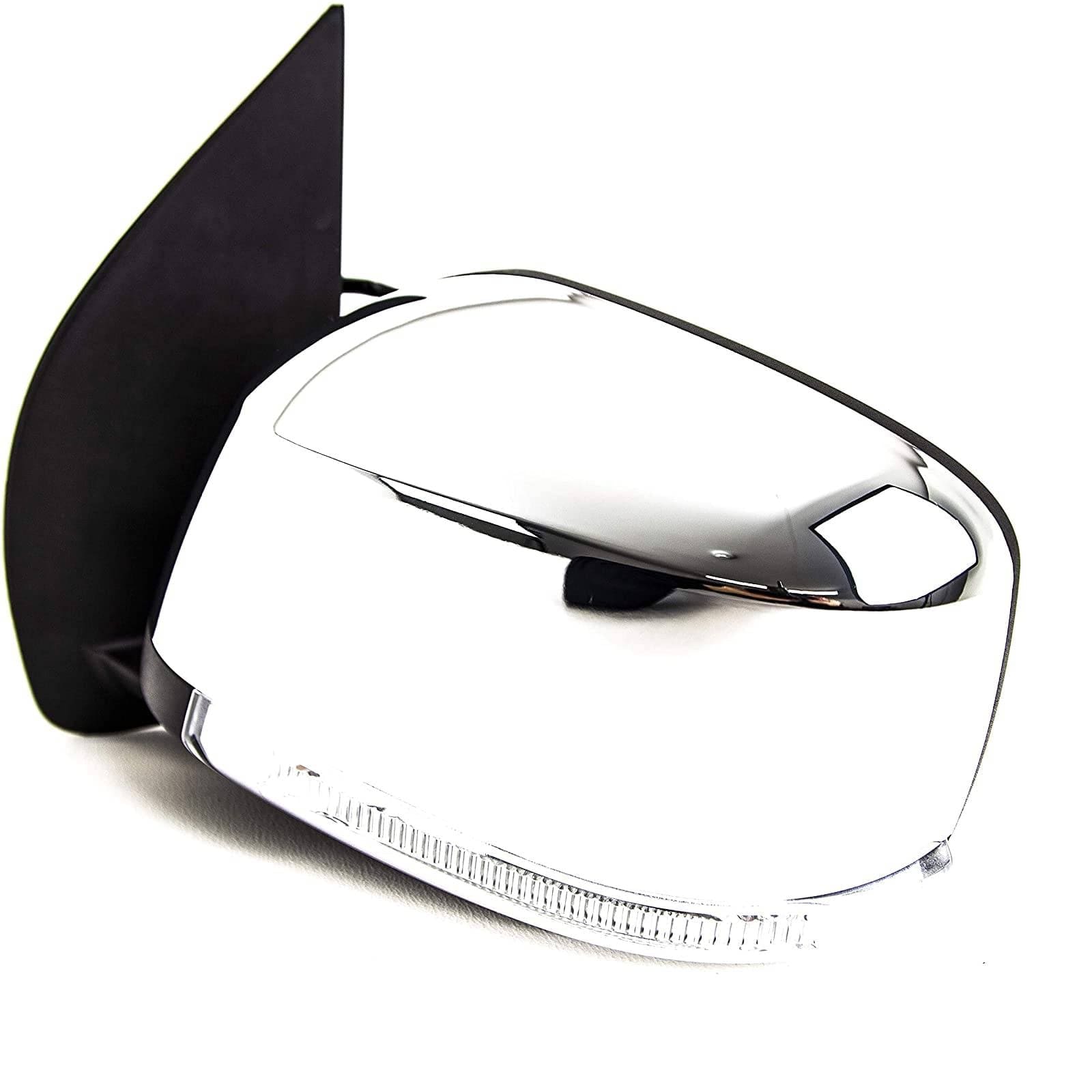 DS5051B Nissan Navara 2005-2015 Door Wing Mirror Electric Chromed Cover Left N/S