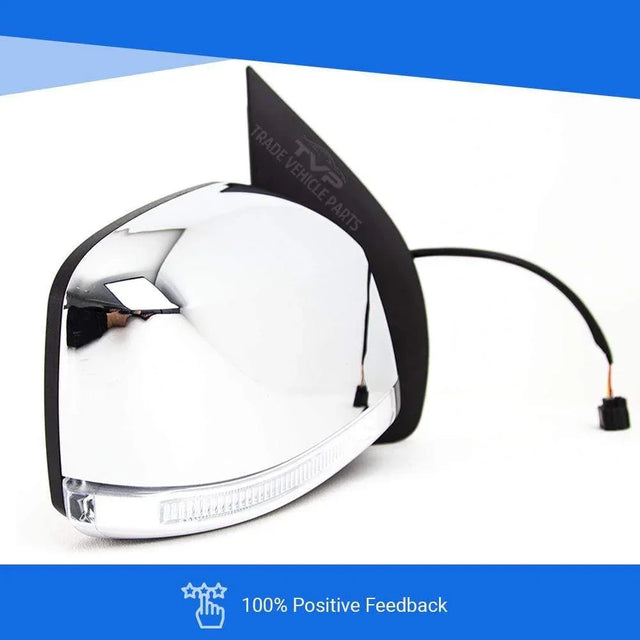 Fits Nissan Navara 2006-2015 Door Wing Mirror Electric With Indicator Chrome Cover Right - image 5