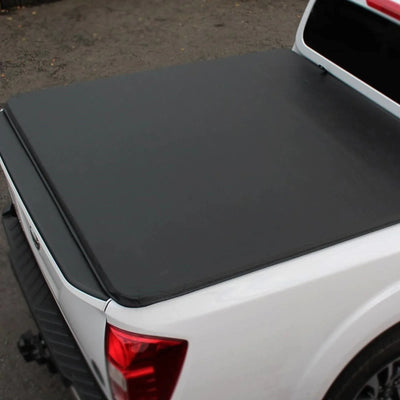 Fits Nissan Navara NP300 2016- Soft Roll Up Tonneau Bed Load Cover Double Cab D23 - tradevehicleparts.co.uk