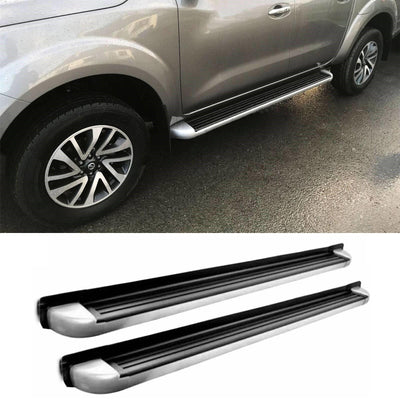 Fits Nissan Navara NP300 D23 2016- Running Board Side Steps - tradevehicleparts.co.uk