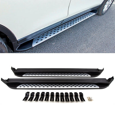 Fits Nissan X-Trail T32 2014-2021 Running Boards Side Steps Integrated - tradevehicleparts.co.uk