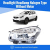 Fits Nissan Qashqai +2 2010-2013 Headlight Headlamp Halogen Type Left Side thumbnail