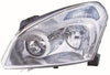 Fits Nissan Qashqai 2007-2010 Headlamp Headlight Halogen W/O Motor Left Side thumbnail