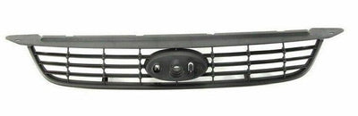 Fits Ford Focus 2008-2012 Front Grille Main Centre With Lock Mechanism Hole Black Not Zetec-S & St Models - tradevehicleparts.co.uk