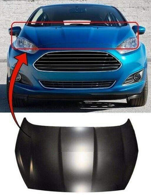 Fits Ford Fiesta 2013- Onwards Bonnet Primed 1781736 - tradevehicleparts.co.uk