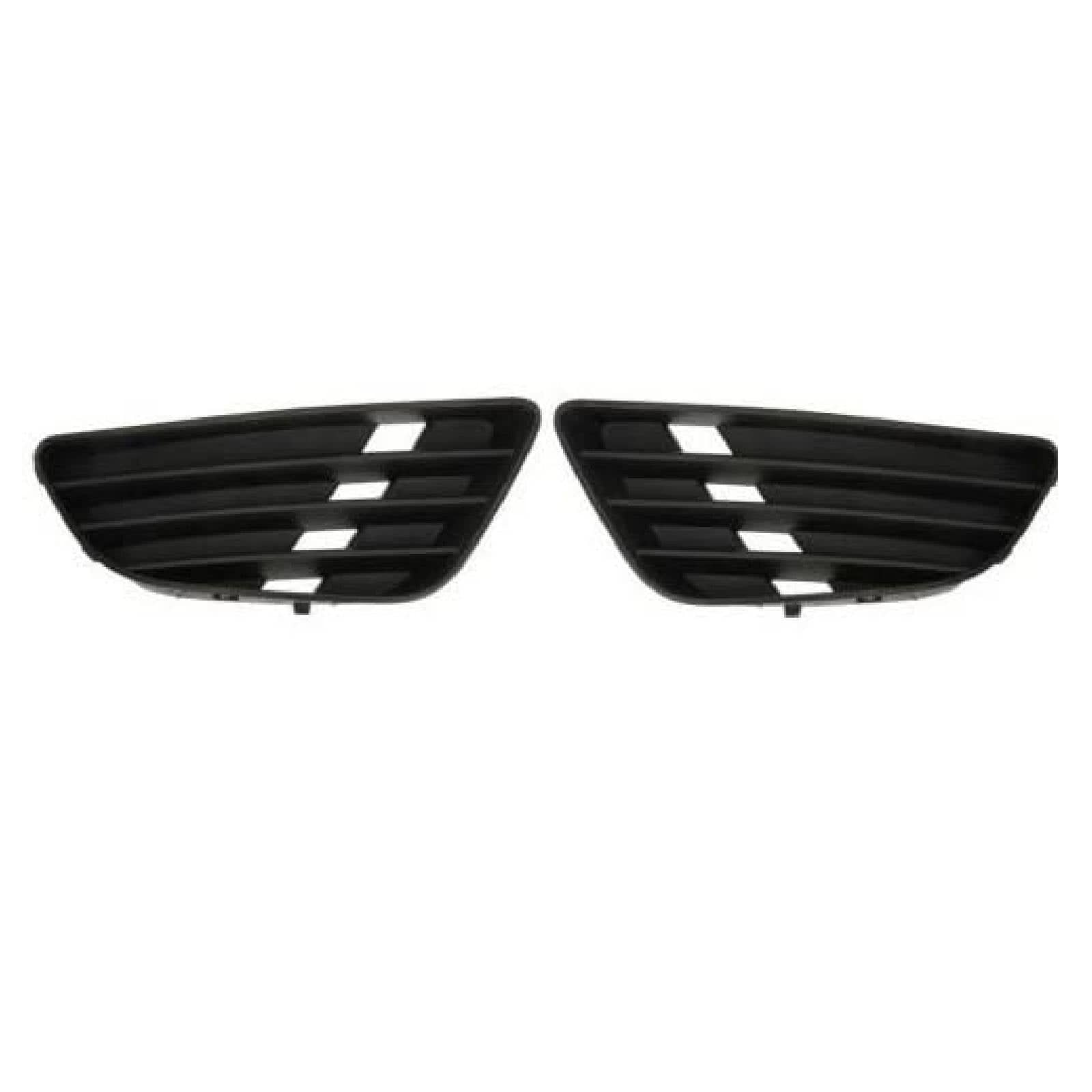 FD3001 Ford Fiesta 2002-2006 Front Bumper Fog Grille No Lamp Hole Pair Left & Right