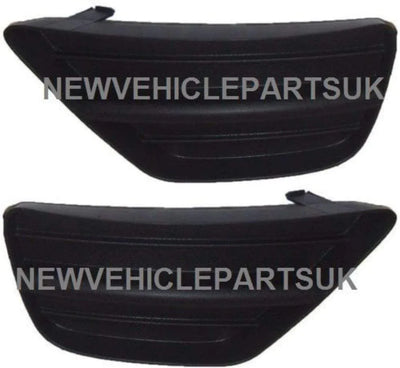 Fits Ford Focus 2001-2004 Front Bumper Fog Grille No Lamp Hole Pair Left & Right - tradevehicleparts.co.uk
