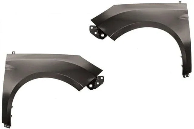 Fits Ford Focus 2011- Front Wing Primed Pair Left & Right - image 2