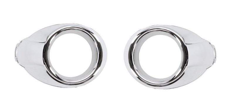 FD3011 Ford Focus 2012- Front Bumper Fog Grille Surround Chrome Pair Left & Right