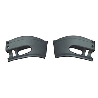 Fits Ford Transit 2000-2006 Front Bumper Corner End With Fog Hole Pair Left & Right - tradevehicleparts.co.uk