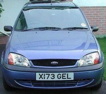 Fits Ford Fiesta 1996-2002 Door Wing Mirror Manual Black Passenger Side - image 2