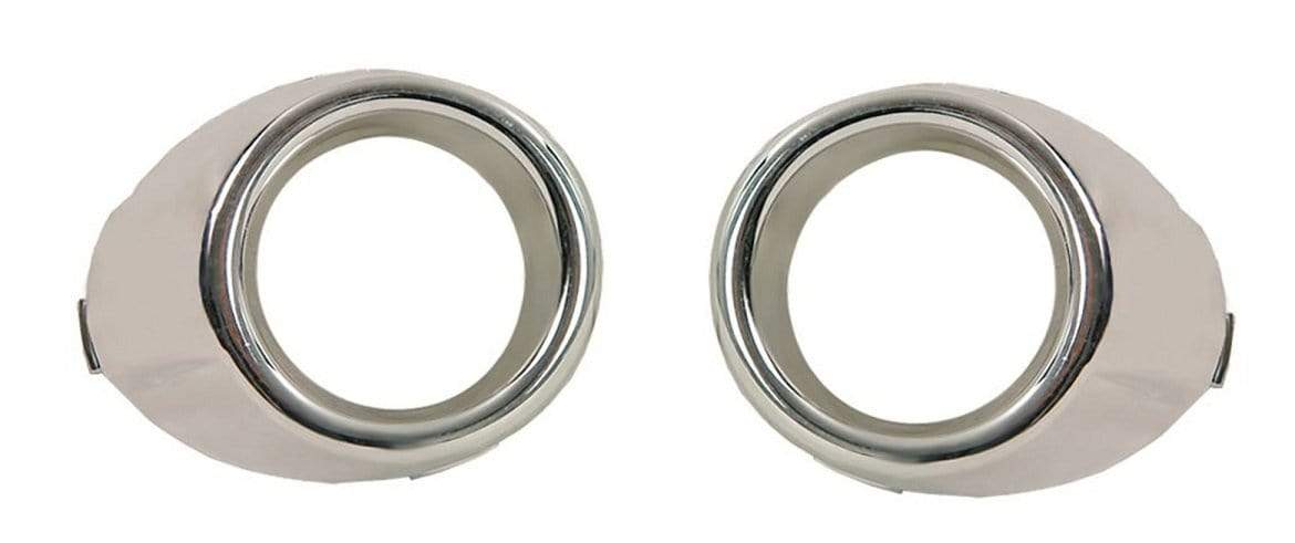 FD4039 Ford Fiesta 2008-2013 Front Bumper Grille Fog Lamp Surround Chrome Left & Right