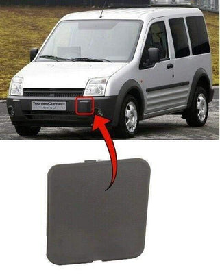 Fits Ford Transit 2003-2006 Connect Front Bumper Towing Eye Cover Left Side - tradevehicleparts.co.uk