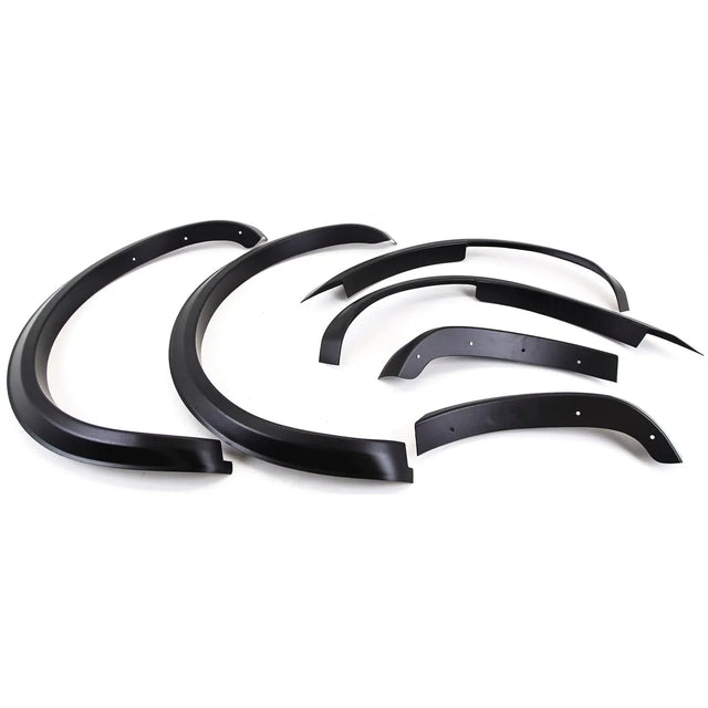 Fits Ford Ranger T6 T7 T8 2016-2019 Slim Wheel Arches Extensions Fender Flares Set Black - image 3