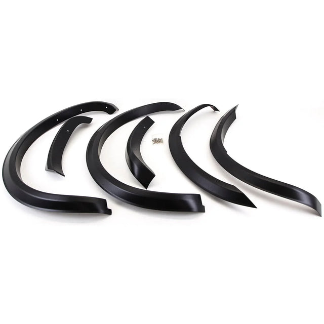 Fits Ford Ranger T6 T7 T8 2016-2019 Slim Wheel Arches Extensions Fender Flares Set Black - image 4