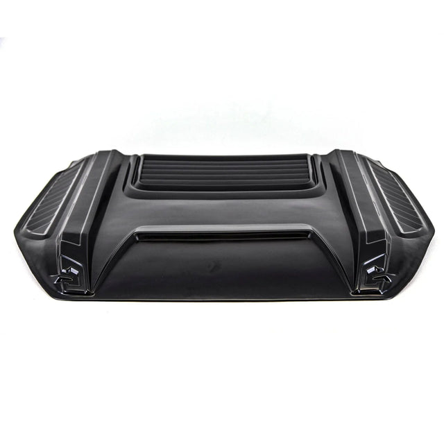 Fits Ford Ranger T6 T7 T8 2016- Bonnet Scoop Vent Hood Cover Sport Black - image 4