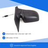 Fits Ford Focus 2005-2007 Door Wing Mirror Manual Textured Driver Side thumbnail