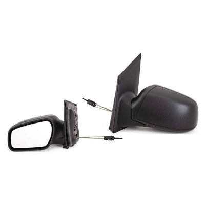 Fits Ford Focus 2005-2007 Door Wing Mirror Manual Textured Passenger Side - tradevehicleparts.co.uk