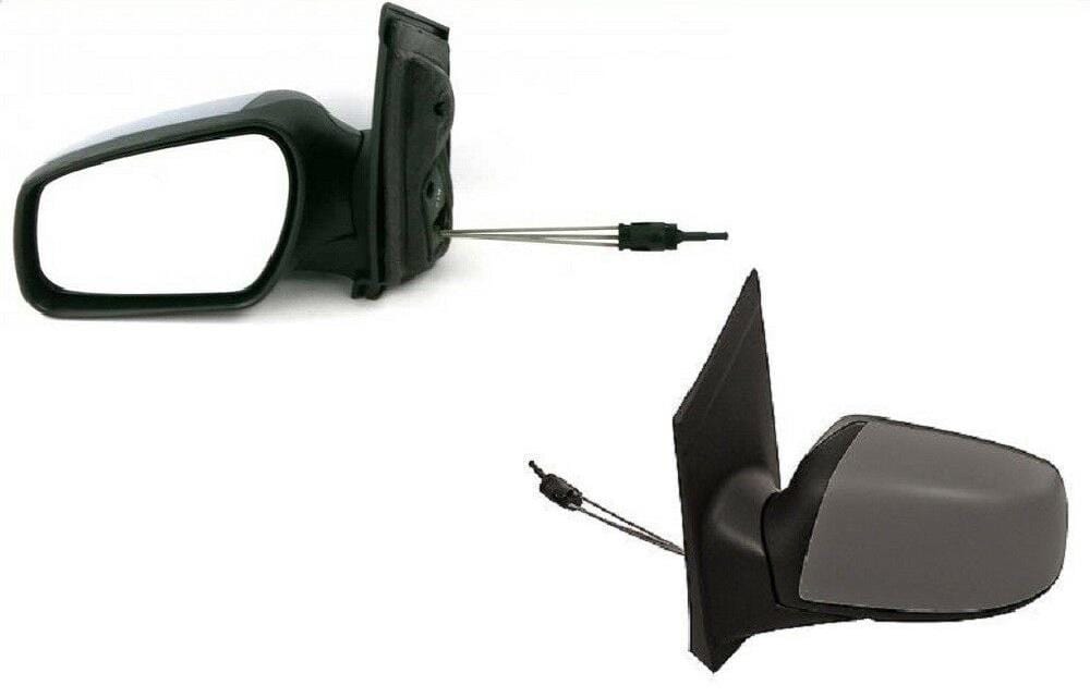 FD5047 Ford Focus 2005-2007 Door Wing Mirror Manual Primed Passenger Side