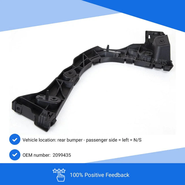 Fits Ford Focus Hatchback 2014- Rear Bumper Bracket Outer Section Passenger Side New - image 5