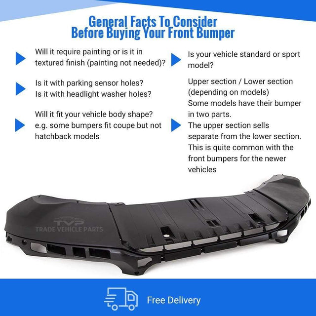 Fits Ford Kuga 2013-2016 Front Bumper Lower Section - image 3