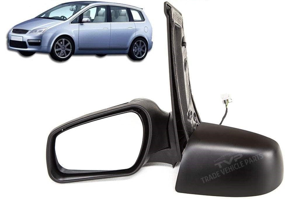 FD5369 Ford C-Max 2004-2007 Door Wing Mirror Electric Heated Primed Cover Passenger Side