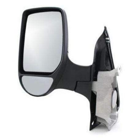 FD5373 Ford Transit 2000-2014 Door Wing Mirror Manual Black Short Arm Passenger Side
