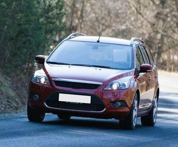 Fits Ford Focus 2008-2011 Fog Grille Moulding Chrome Surround - image 4