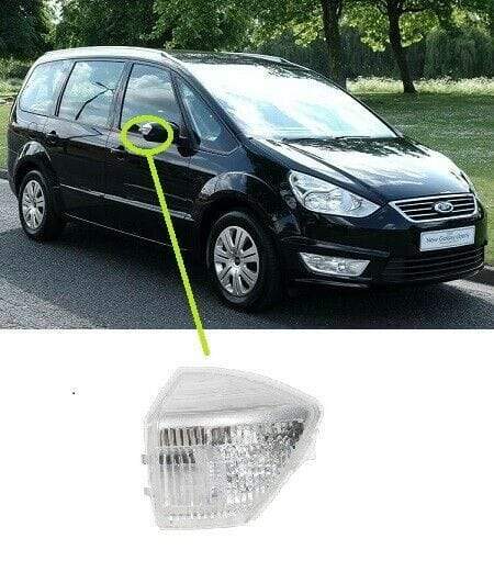FD5484B Ford Galaxy 2006-2015 Door Wing Mirror Indicator Clear Lens Driver Side