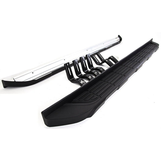 Fits Ford Ranger T6 2011-On Running Boards Side Steps Black - image 4