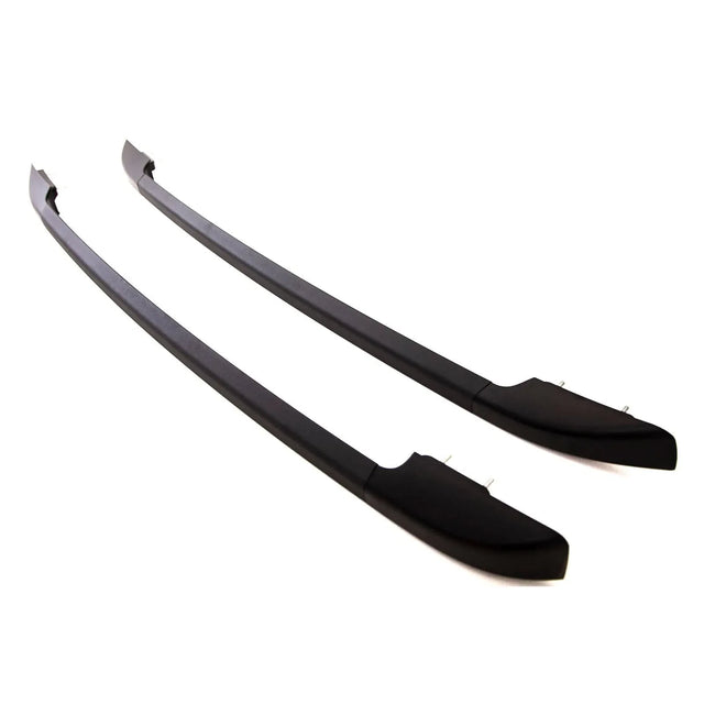 Fits Ford Ranger T6 T7 Double Cab 2012-2019 Roof Rails Rack Bars Pair Aluminium Black - image 3
