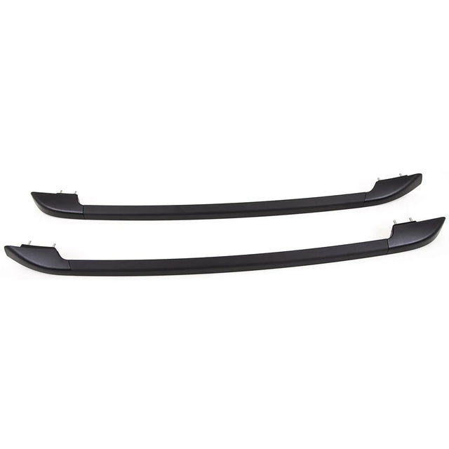 Fits Ford Ranger T6 T7 Double Cab 2012-2019 Roof Rails Rack Bars Pair Aluminium Black - image 4
