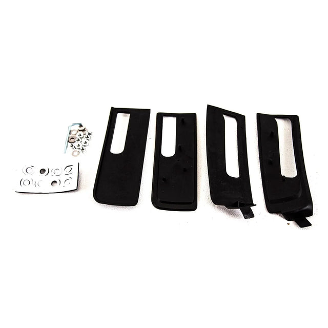 Fits Ford Ranger T6 T7 Double Cab 2012-2019 Roof Rails Rack Bars Pair Aluminium Black - image 5