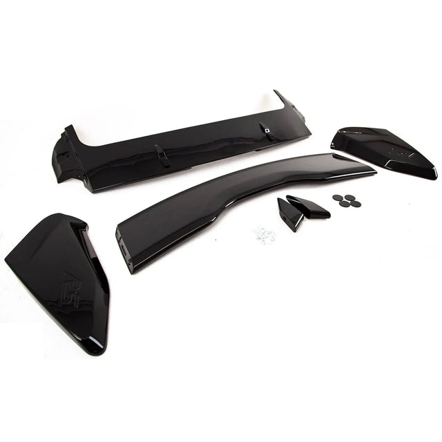 Fits Ford Focus MK3 2011-2018 Rear Roof Boot Lip Spoiler RS Style Gloss Black - image 5
