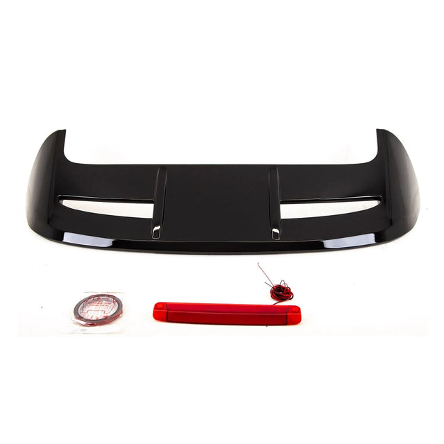 Fits Ford Fiesta MK7 MK7.5 2008-2017 Rear Roof Boot Lip Spoiler Sport Gloss Black - image 2