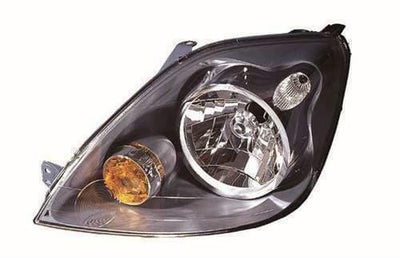 Fits Ford Fiesta 2006-2008 Headlight Headlamp With Motor Passenger Side - tradevehicleparts.co.uk