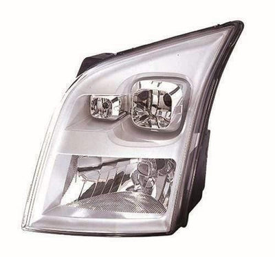 Fits Ford Transit Mk7 2006-2014 Headlight Headlamp No Motor Passenger Side - tradevehicleparts.co.uk
