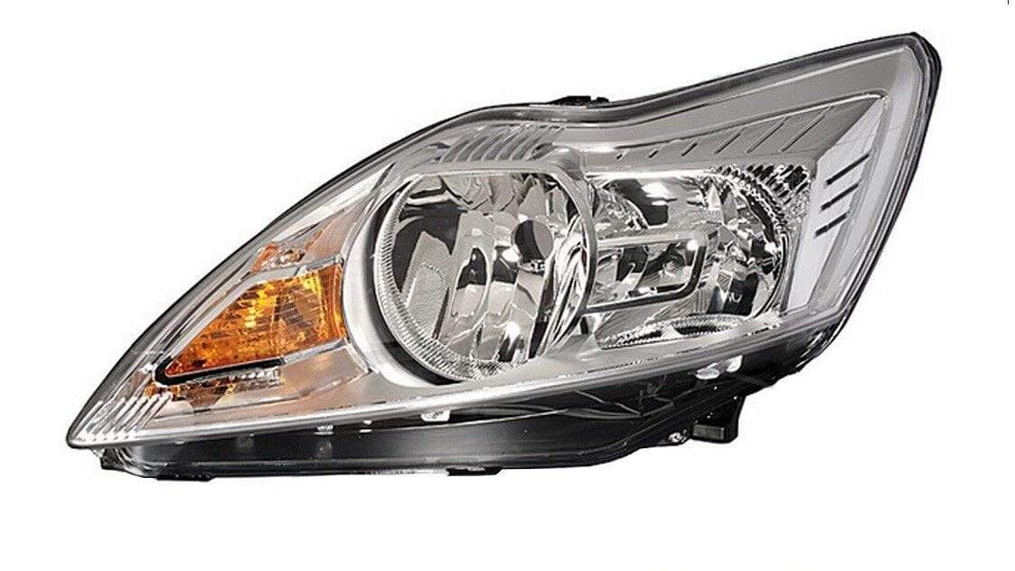 FD8025A Ford Focus Estate 2008-2011 Headlight Headlamp With Motor Chrome Type Left Lh