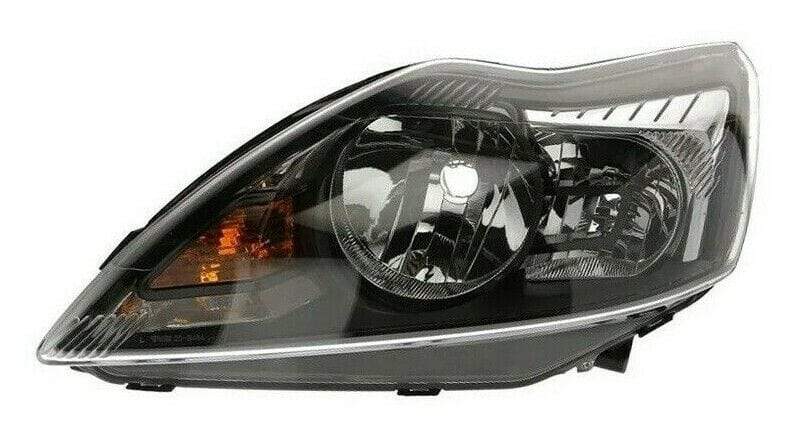 FD8026D Ford Focus Cabriolet 2008-2011 Headlight Headlamp W/ Motor Black Chrome Left Lh