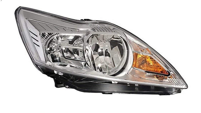 Fits Ford Focus Hatchback 2008-2011 Headlight Headlamp With Motor Chrome Right Rh - image 2
