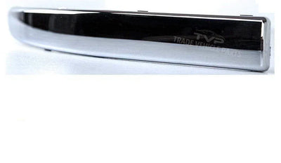 Fits Fiat 500 2007-2015 Front Bumper Moulding Chrome Driver Side - tradevehicleparts.co.uk