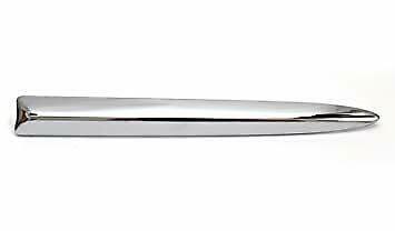 Fits Fiat 500 2008-2015 Front Bumper Upper Moulding Chrome Passenger Side  - image 2