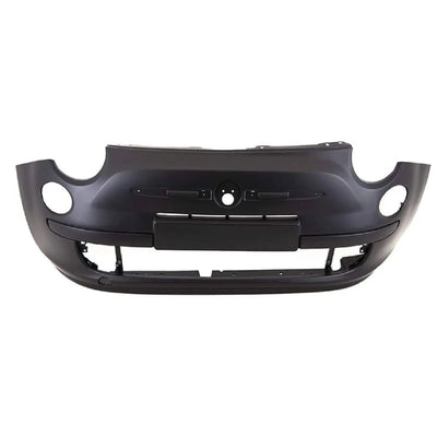 Fits Fiat 500 & 500C 2007-2015 Front Bumper Primed Without Mouldings No Pdc Or Washer Holes - tradevehicleparts.co.uk