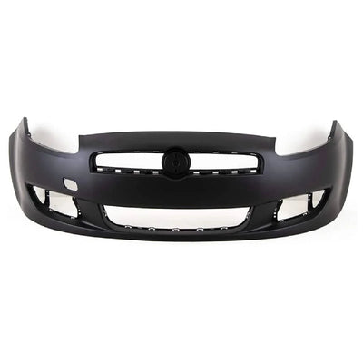 Fits Fiat Bravo 2007-2015 Front Bumper Primed No Pdc Or Washer Holes - tradevehicleparts.co.uk