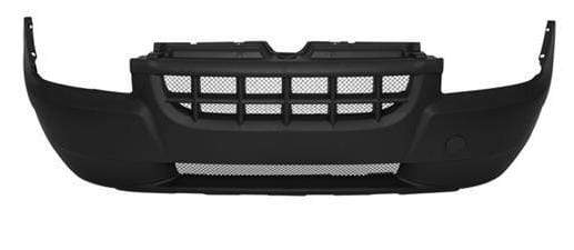 Fiat Doblo 2000-2005 Front Bumper Black With Grille