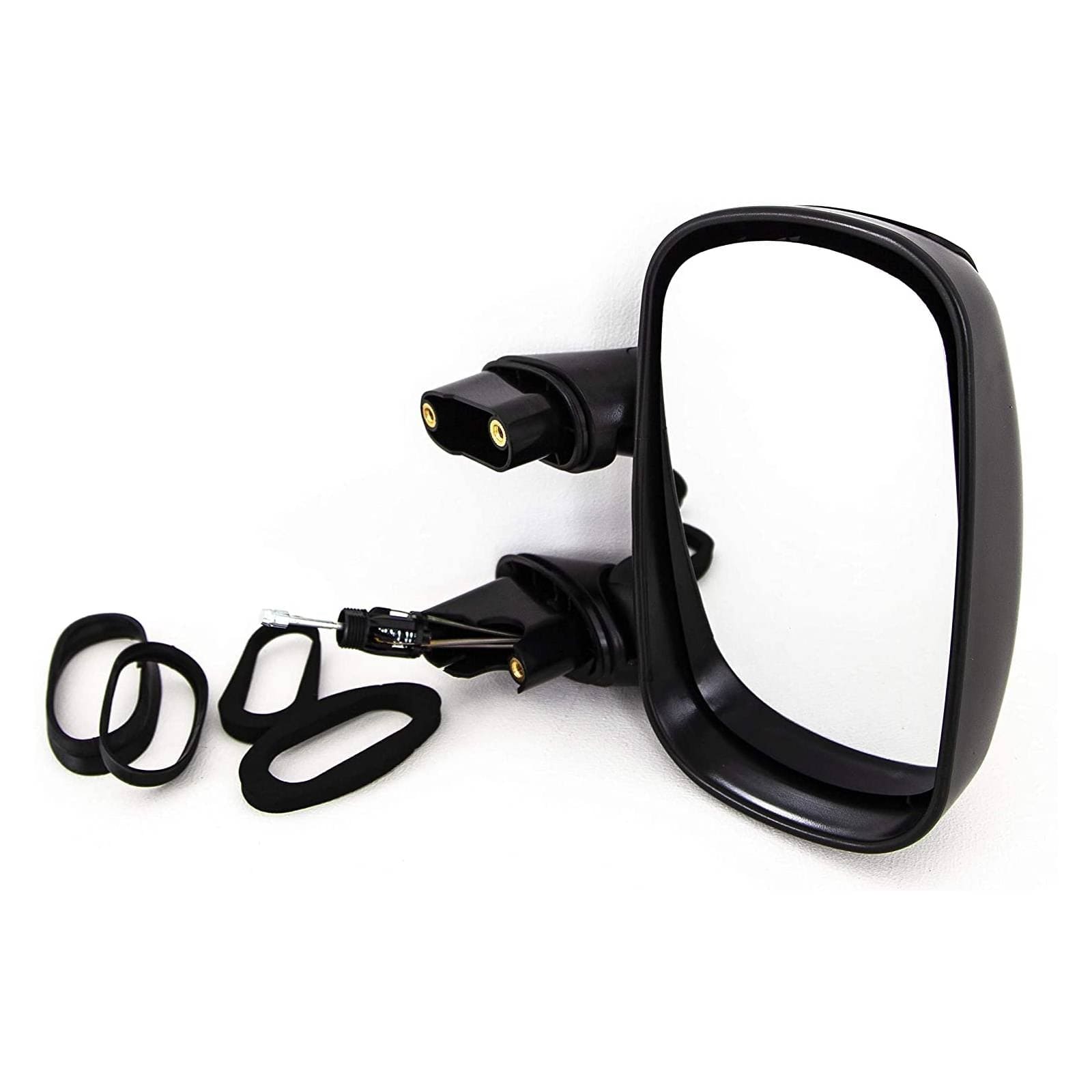 Fiat Doblo 2001-2010 Door Wing Mirror Manual Black Driver Side