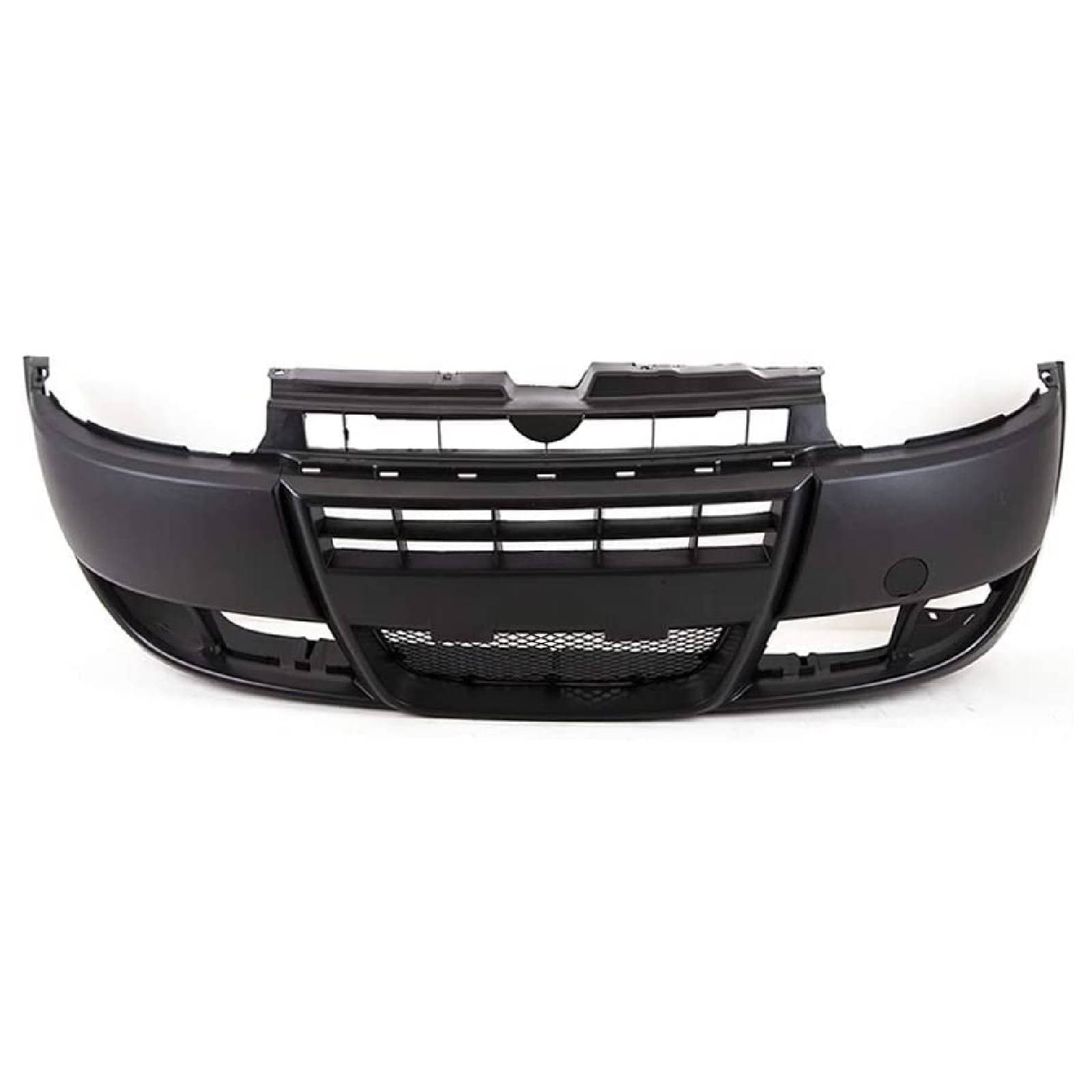 Fiat Doblo 2006-2010 Front Bumper Black No Pdc Or Washer Holes